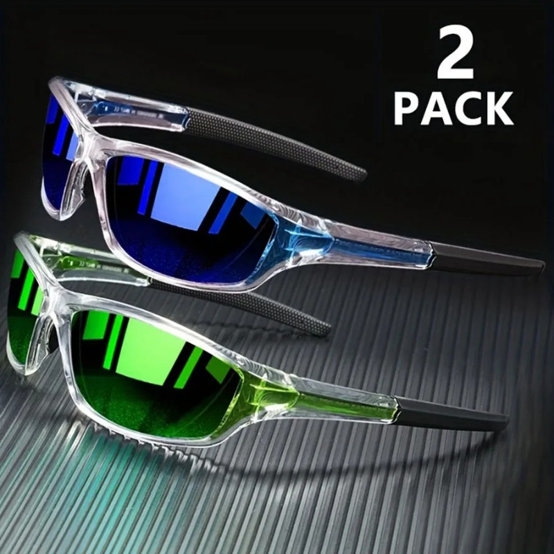 Fishing Sunglasses Polarized - 1/2 пары спортивных солнцезащитных очков для