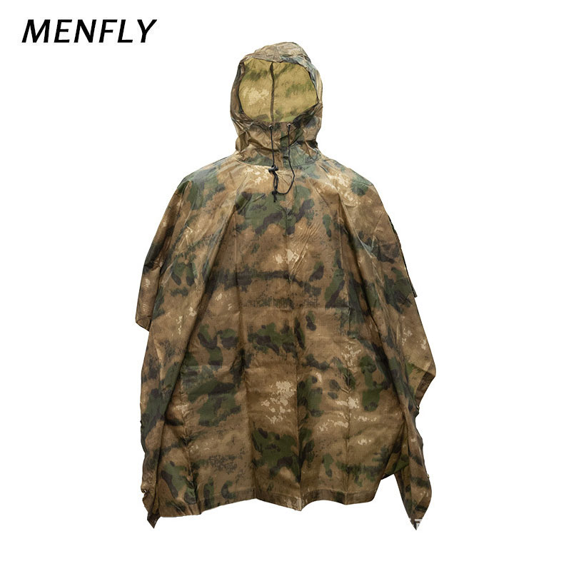 Fishing Rain Suit - MENFLY ATFG Moss камуфляжная тактическая водонепроницаемая