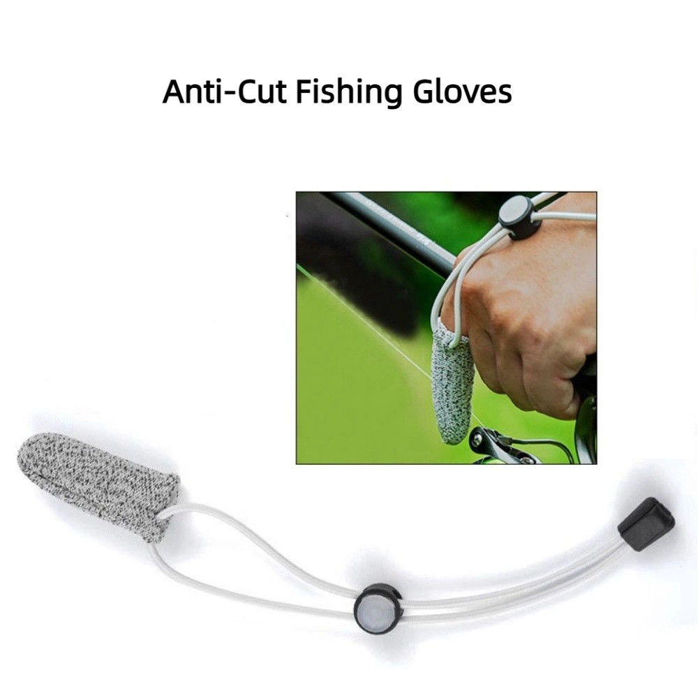 Fishing Gloves - Противоскользящие рыболовные перчатки с одним пальцем,