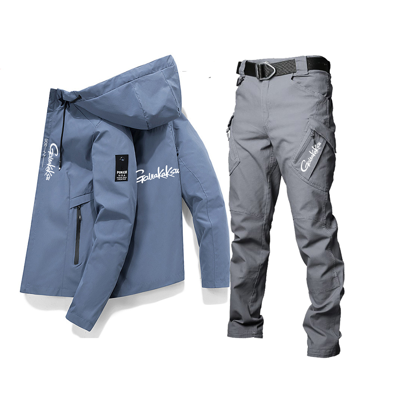 Fishing Jacket Waterproof - Спортивные водонепроницаемые комплекты одежды для рыбалки