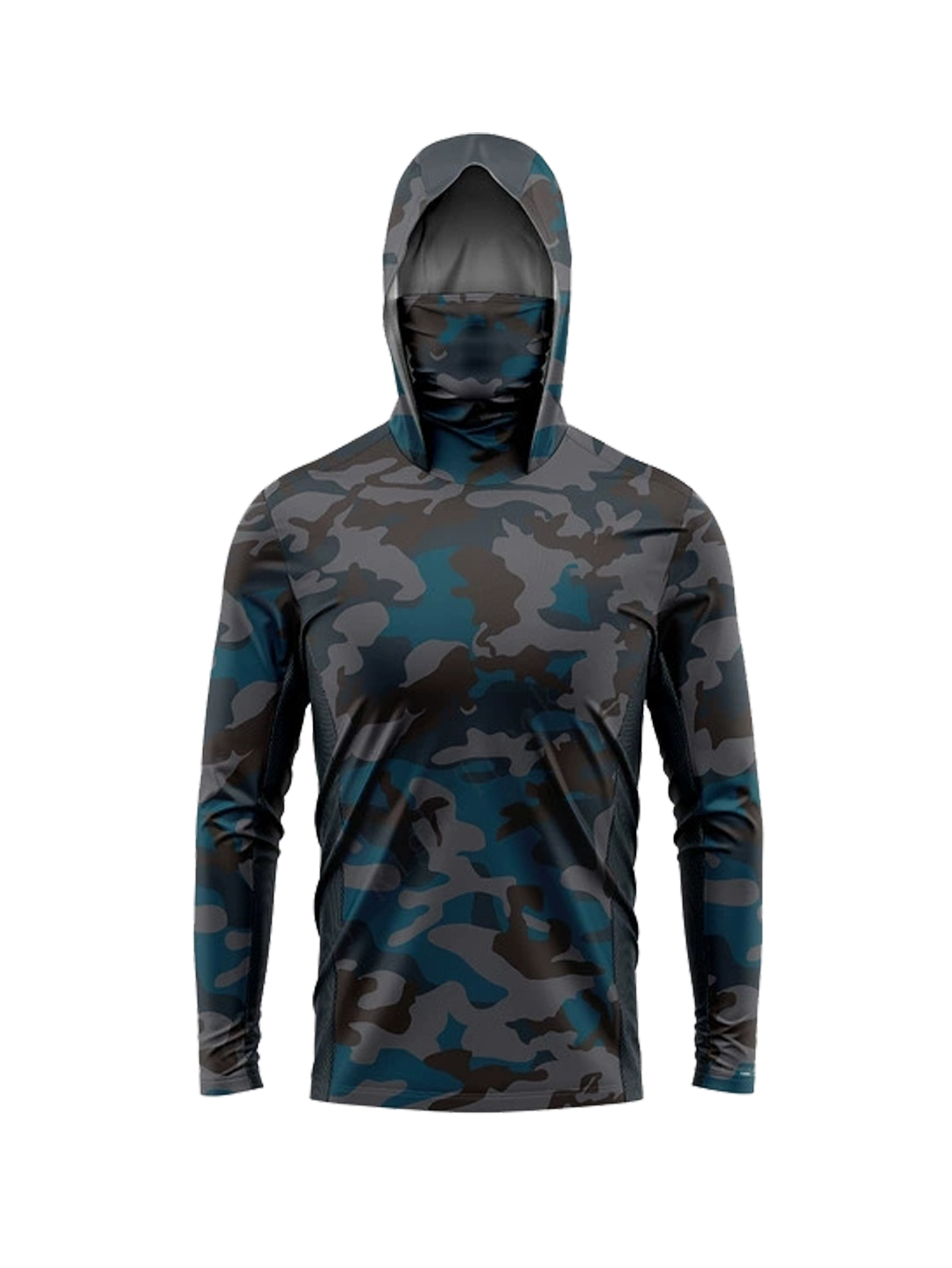 Fishing Hoodie - Мужская рыболовная толстовка с защитой от