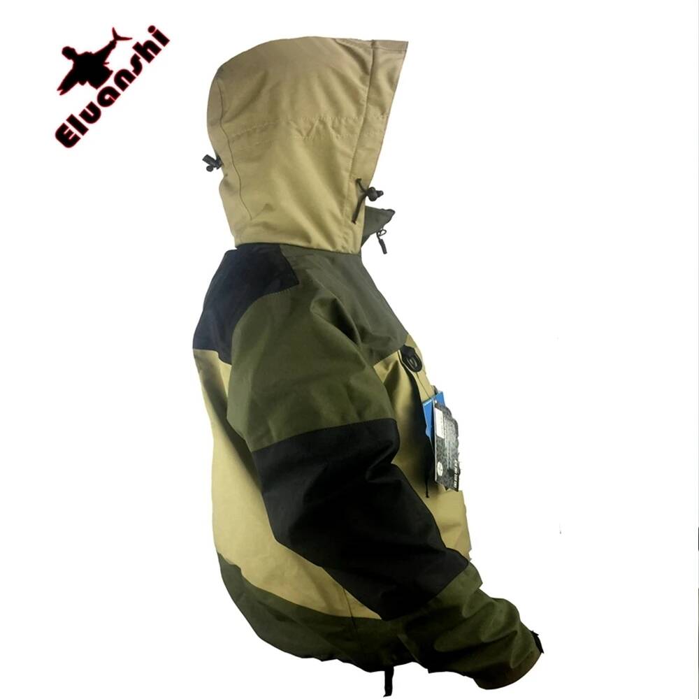 Fishing Hoodie - Водонепроницаемая дышащая одежда для рыбалки ELUANSHI: