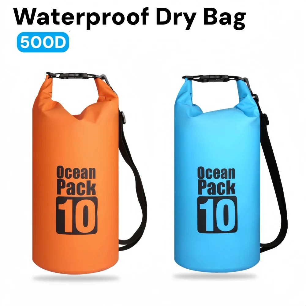 Fishing Bag Waterproof - Водонепроницаемый герметичный мешок 500D, плавающий, с