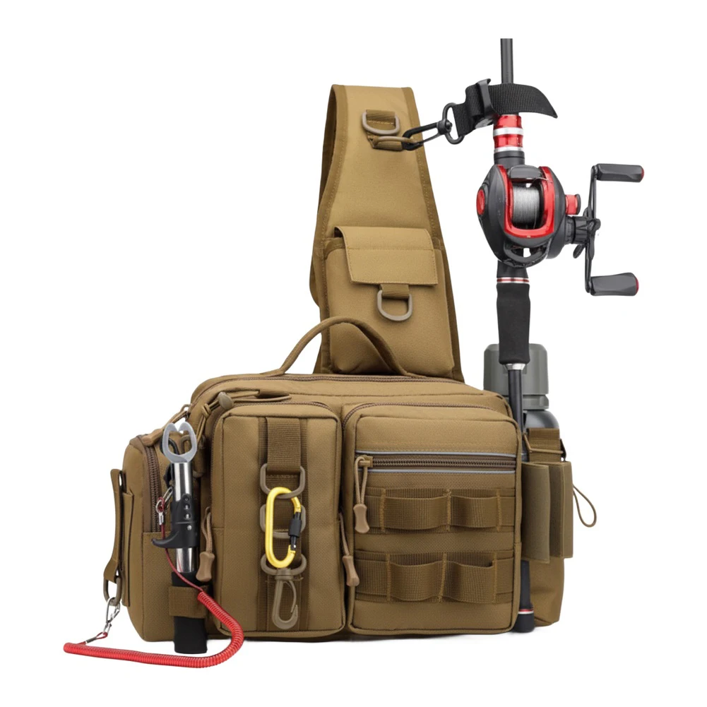Рыболовный рюкзак с держателем – обзор и цена Fishing Backpack