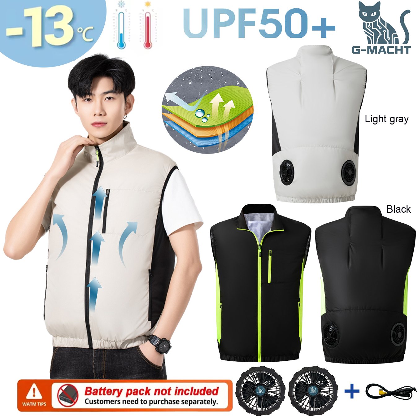 Летняя дышащая охлаждающая жил – обзор и цена Fishing Vest