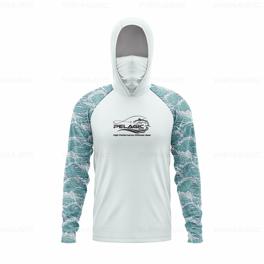 pelagic gear Мужская рубашка с – обзор и цена Fishing Hoodie