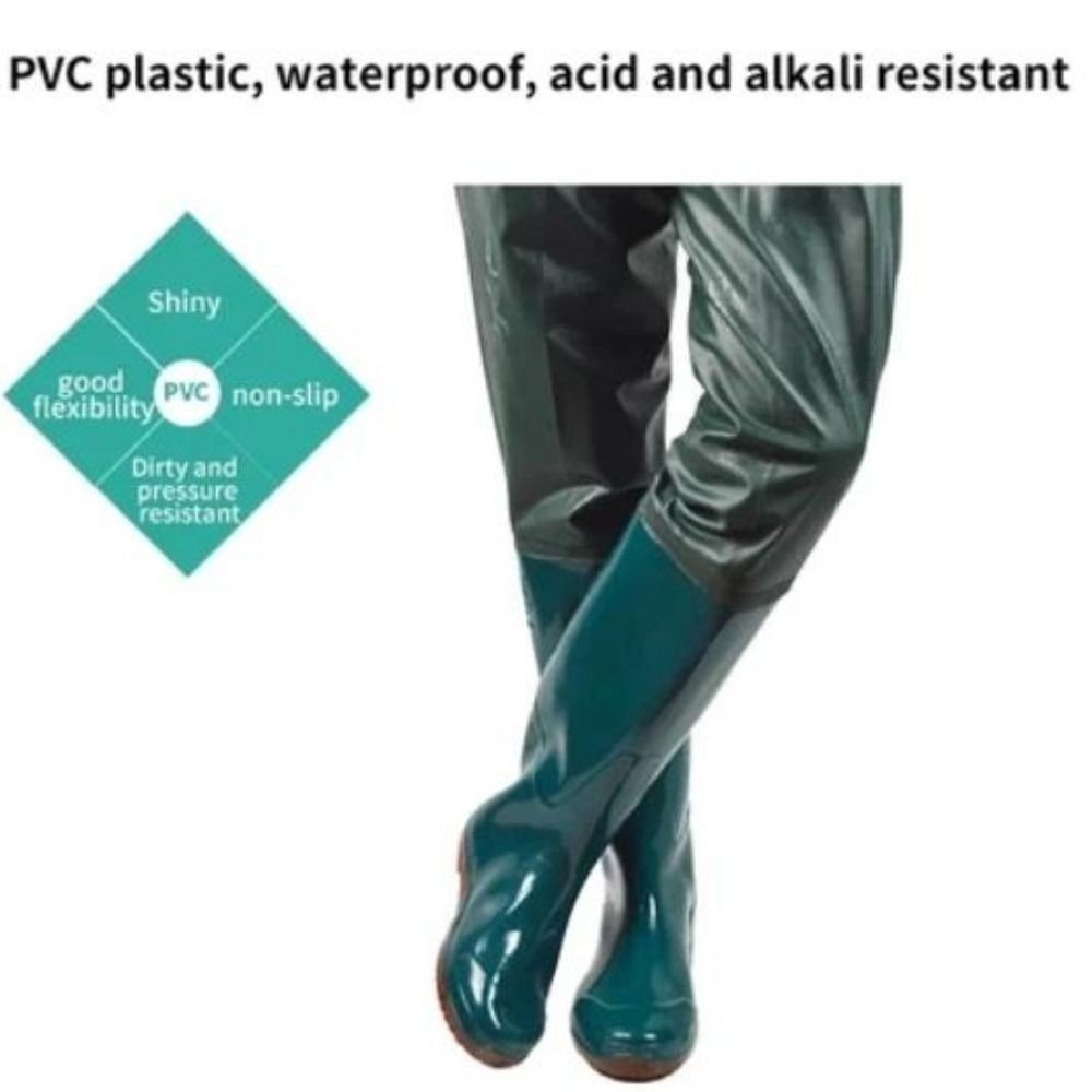 Новые пластиковые ПВХ-полукомб – обзор и цена Fishing Pants Waterproof