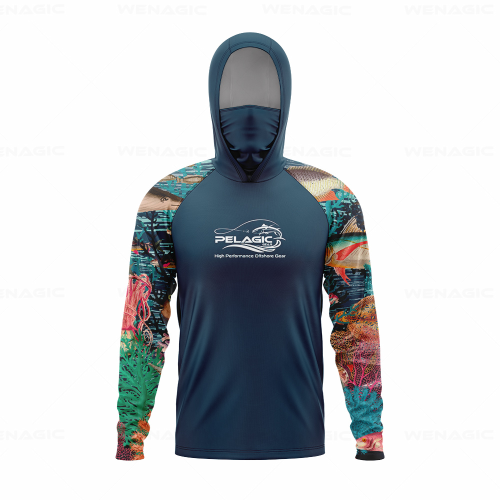 Мужская рыболовная футболка с  – обзор и цена Fishing Shirt Uv Protection