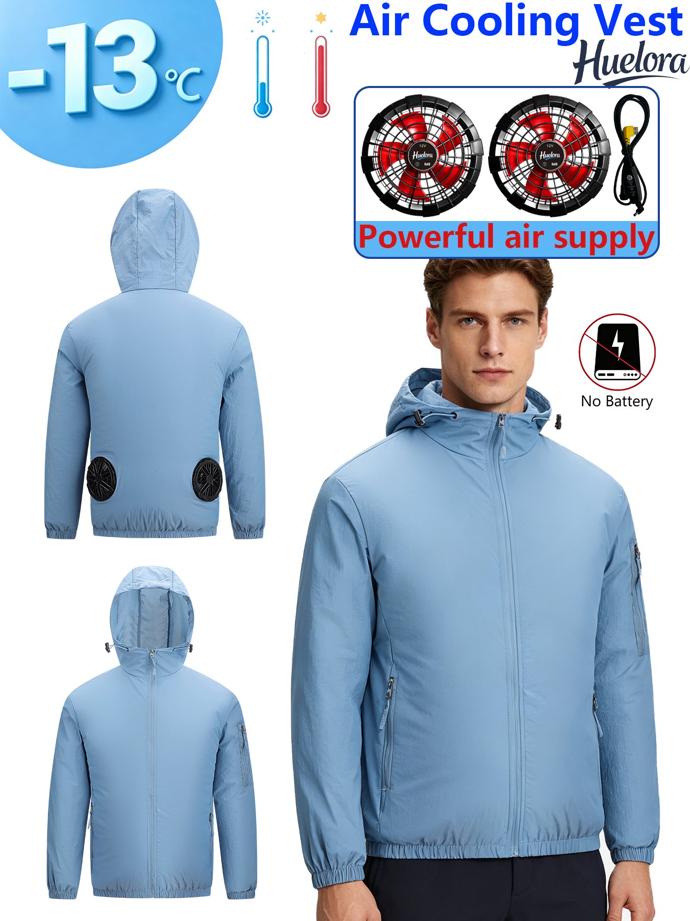 Мужская куртка с капюшоном и U – обзор и цена Fishing Hoodie