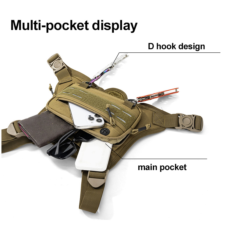 Тактическая нагрудная сумка-жи – обзор и цена Fishing Vest