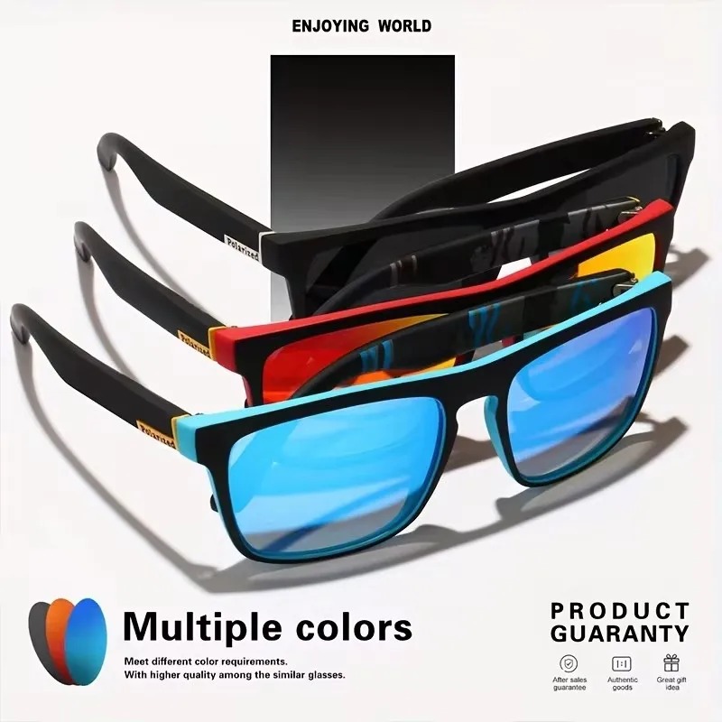 Модные винтажные квадратные по – обзор и цена Fishing Sunglasses Polarized