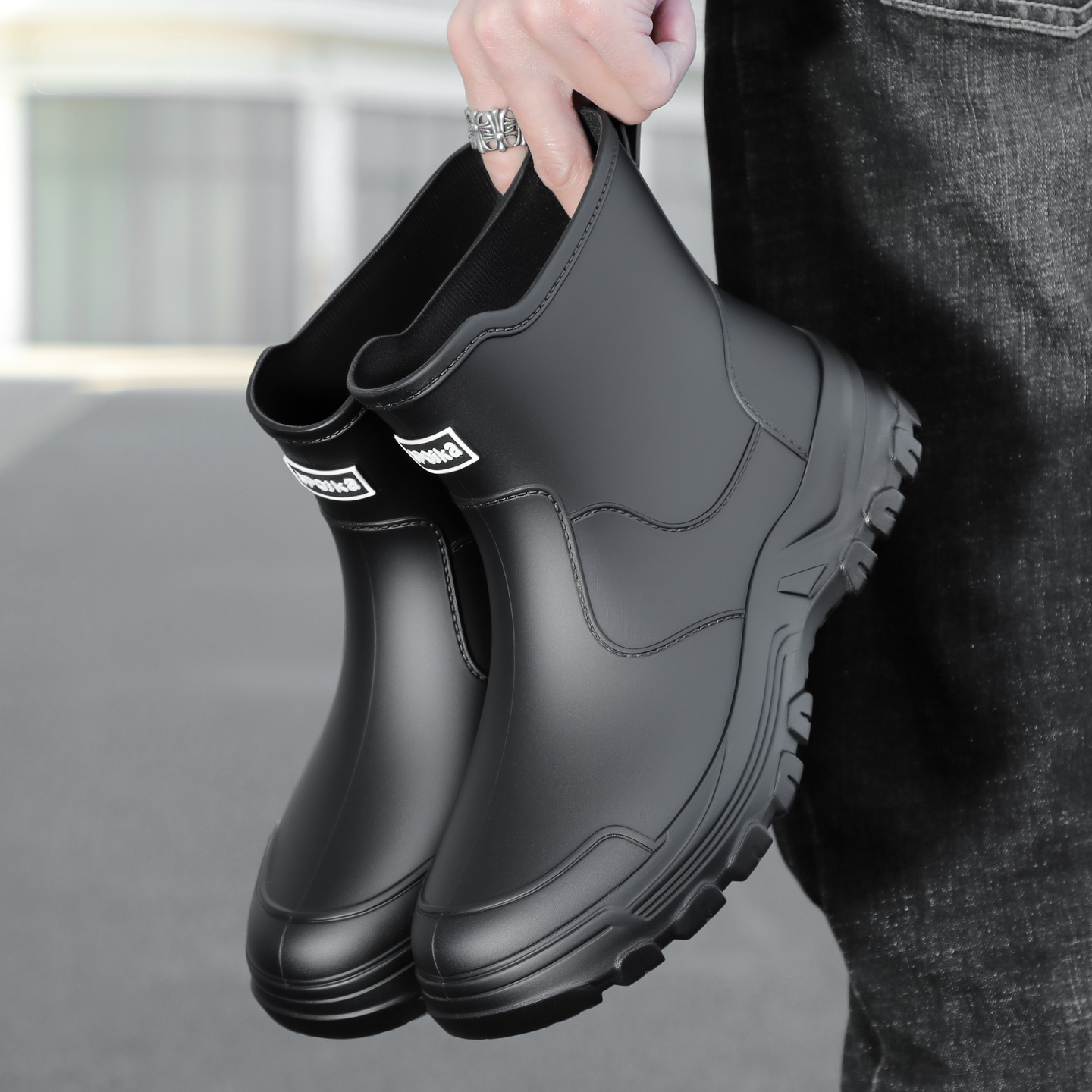 Модные новые стильные мужские  – обзор и цена Fishing Boots