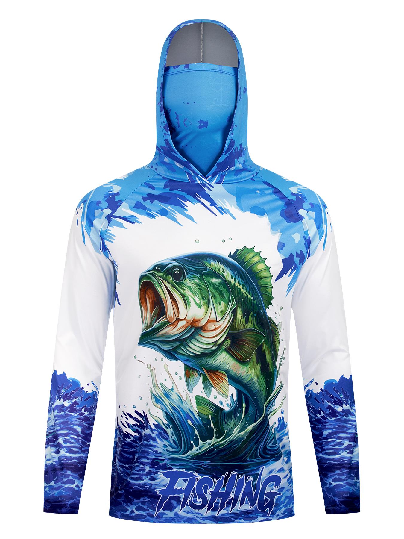Рыболовная рубашка с капюшоном – обзор и цена Fishing Hoodie