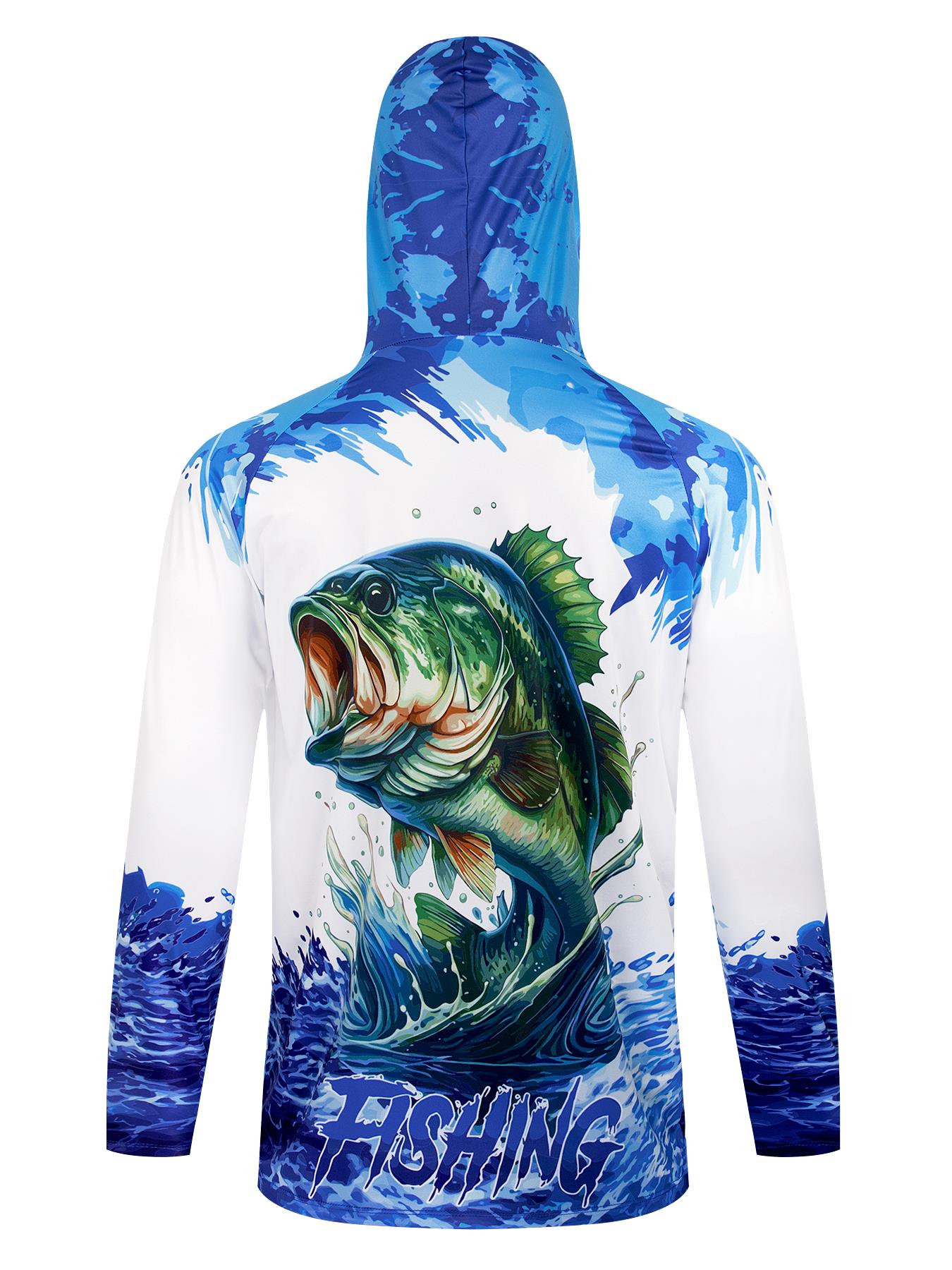 Рыболовная рубашка с капюшоном – обзор и цена Fishing Hoodie