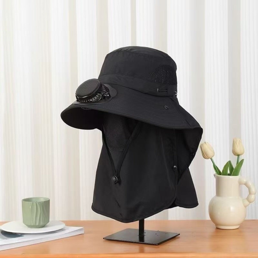 Портативная солнечная вентилят – обзор и цена Fishing Hat