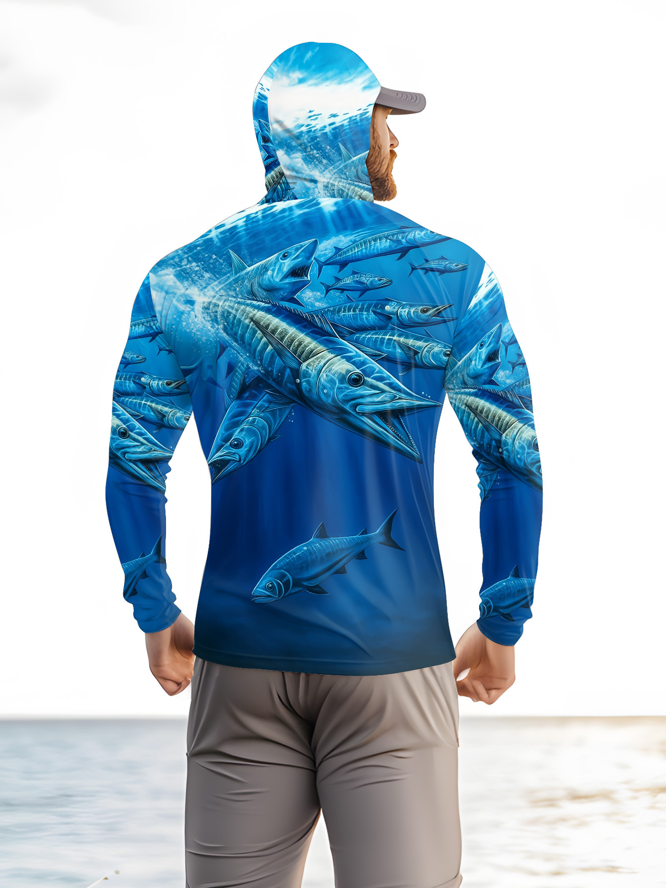Мужская рубашка для рыбалки с  – обзор и цена Fishing Shirt Uv Protection