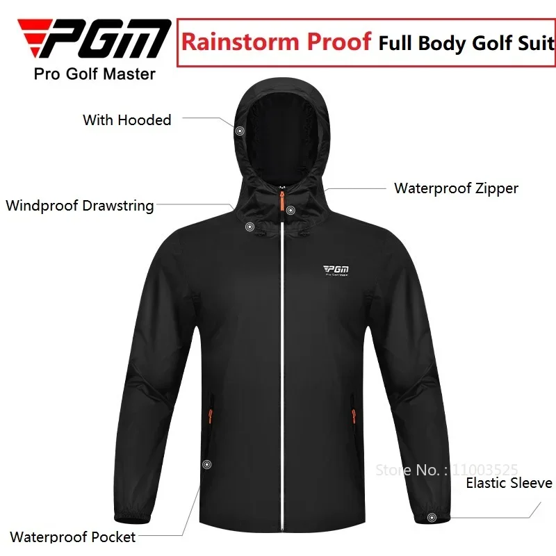 Pgm Мужской плащ для гольфа, д – обзор и цена Fishing Rain Suit